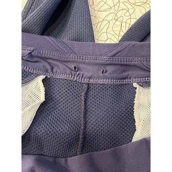 Nike Pants Womens Small Navy Blue White Dri-FIT Tapered Track Athletic Gym - Picture 12 of 12